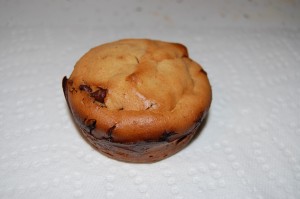 Blender Muffins with mini chocolate chips