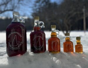 Maples syrup glass gallone, Taste the Sweetness of NH Maple Weekend