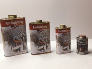 Maple Syrup Tin Jugs