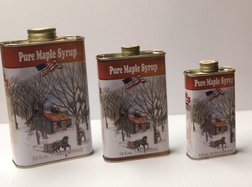 Maple Syrup Tin Jugs