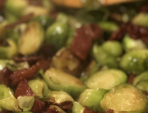 Maple Bacon Brussel Sprouts