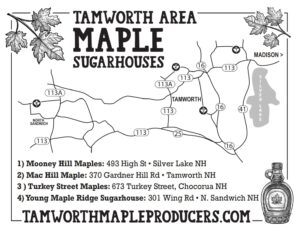 Tamworth Area Maple Map