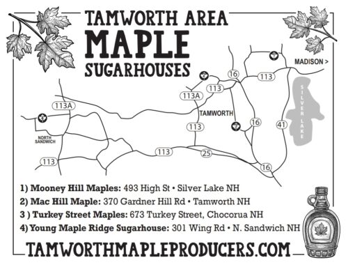 Tamworth Area Maple Map – 2025